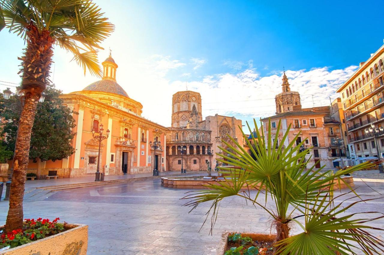 Tranquilo Y Acogedor En El Centro De La Ciudad Lägenhet Valencia Exteriör bild